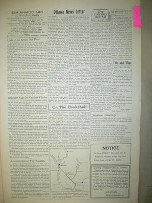 The Semiahmoo Sun and White Rock Weekly, December 19, 1957 (Page 5)