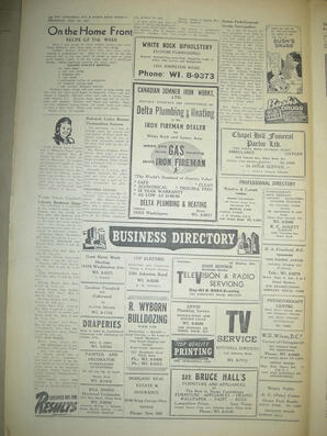 The Semiahmoo Sun and White Rock Weekly, November 28, 1957 (Page 10)