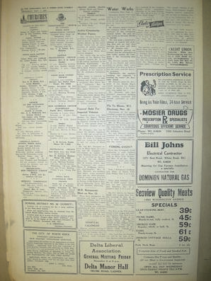 The Semiahmoo Sun and White Rock Weekly, November 07, 1957 (Page 12)