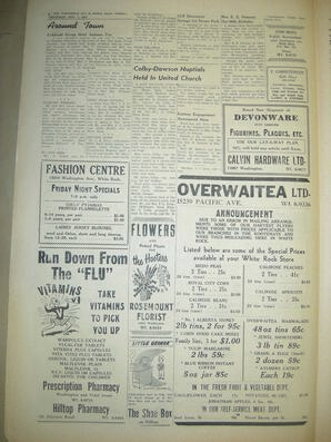 The Semiahmoo Sun and White Rock Weekly, November 07, 1957 (Page 6)