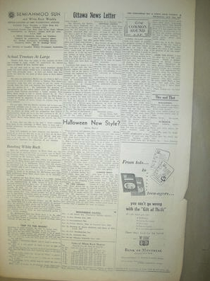 The Semiahmoo Sun and White Rock Weekly, October 31, 1957 (Page 3)