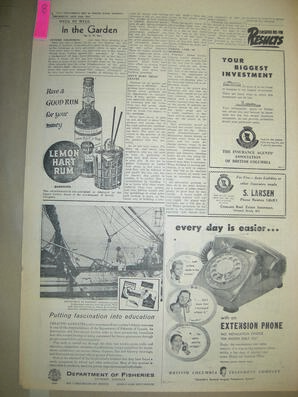 The Semiahmoo Sun and White Rock Weekly, October 24, 1957 (Page 8)