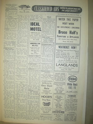 The Semiahmoo Sun and White Rock Weekly, October 24, 1957 (Page 5)