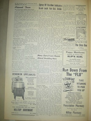 The Semiahmoo Sun and White Rock Weekly, October 24, 1957 (Page 4)