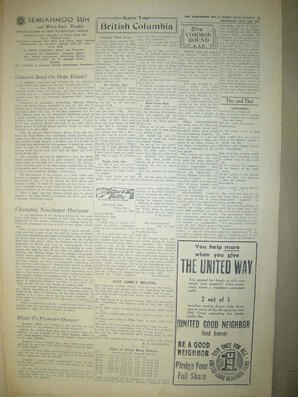 The Semiahmoo Sun and White Rock Weekly, October 24, 1957 (Page 3)