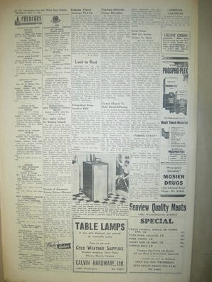The Semiahmoo Sun and White Rock Weekly, October 17, 1957 (Page 12)