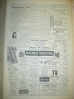 The Semiahmoo Sun and White Rock Weekly, October 17, 1957 (Page 10)