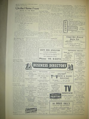 The Semiahmoo Sun and White Rock Weekly, October 10, 1957 (Page 10)
