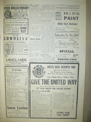 The Semiahmoo Sun and White Rock Weekly, September 26, 1957 (Page 11)
