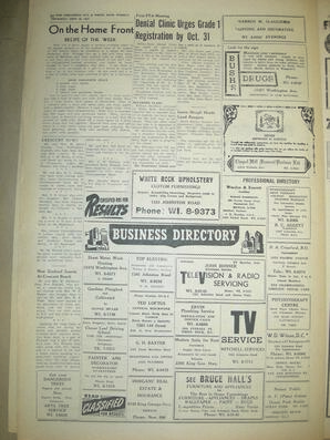 The Semiahmoo Sun and White Rock Weekly, September 26, 1957 (Page 10)