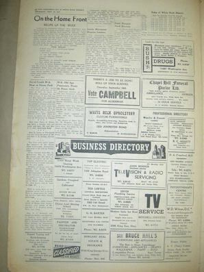 The Semiahmoo Sun and White Rock Weekly, September 19, 1957 (Page 10)