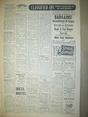The Semiahmoo Sun and White Rock Weekly, August 22, 1957 (Page 5)