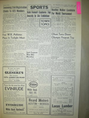 The Semiahmoo Sun and White Rock Weekly, August 01, 1957 (Page 9)