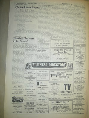 The Semiahmoo Sun and White Rock Weekly, July 25, 1957 (Page 6)