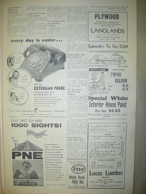 The Semiahmoo Sun and White Rock Weekly, July 18, 1957 (Page 9)