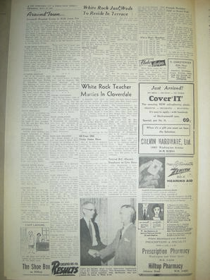The Semiahmoo Sun and White Rock Weekly, July 11, 1957 (Page 4)