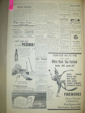 The Semiahmoo Sun and White Rock Weekly, July 11, 1957 (Page 2)