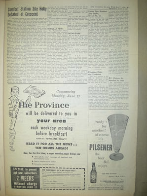 The Semiahmoo Sun and White Rock Weekly, June 13, 1957 (Page 9)