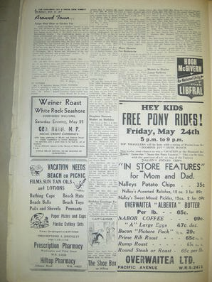 The Semiahmoo Sun and White Rock Weekly, May 23, 1957 (Page 6)