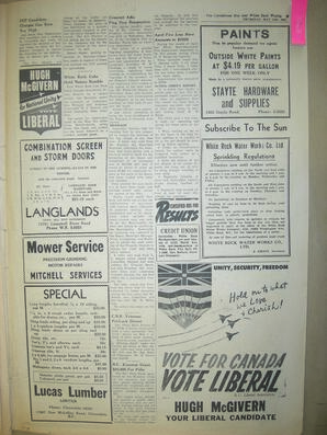 The Semiahmoo Sun and White Rock Weekly, May 16, 1957 (Page 9)