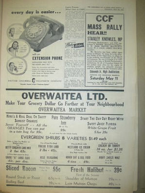 The Semiahmoo Sun and White Rock Weekly, May 09, 1957 (Page 5)
