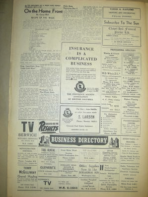 The Semiahmoo Sun and White Rock Weekly, May 02, 1957 (Page 10)