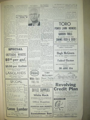 The Semiahmoo Sun and White Rock Weekly, April 25, 1957 (Page 11)