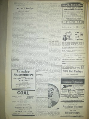 The Semiahmoo Sun and White Rock Weekly, April 25, 1957 (Page 4)