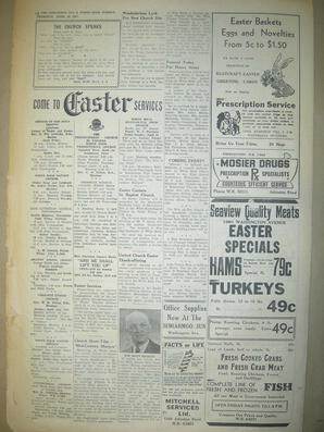 The Semiahmoo Sun and White Rock Weekly, April 18, 1957 (Page 12)