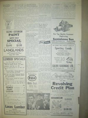 The Semiahmoo Sun and White Rock Weekly, April 11, 1957 (Page 11)