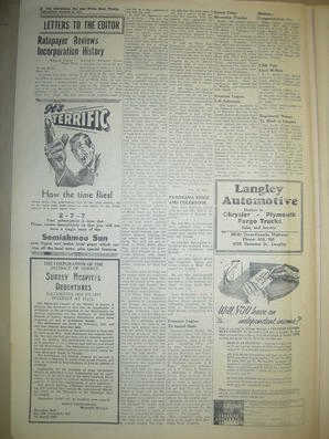 The Semiahmoo Sun and White Rock Weekly, March 28, 1957 (Page 4)