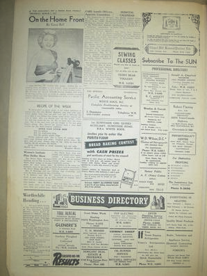 The Semiahmoo Sun and White Rock Weekly, March 07, 1957 (Page 6)