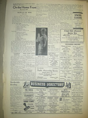 The Semiahmoo Sun and White Rock Weekly, February 28, 1957 (Page 10)