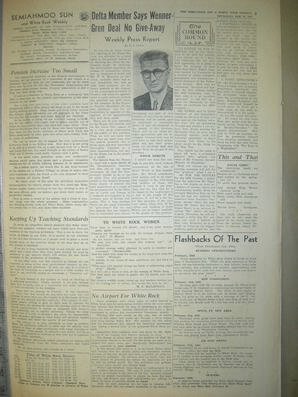 The Semiahmoo Sun and White Rock Weekly, February 21, 1957 (Page 3)