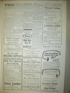 The Semiahmoo Sun and White Rock Weekly, February 14, 1957 (Page 11)