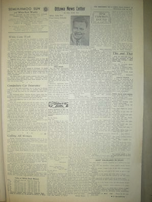 The Semiahmoo Sun and White Rock Weekly, February 07, 1957 (Page 3)