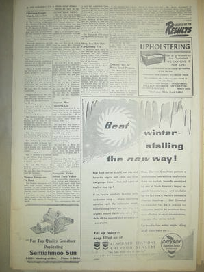 The Semiahmoo Sun and White Rock Weekly, January 10, 1957 (Page 8)