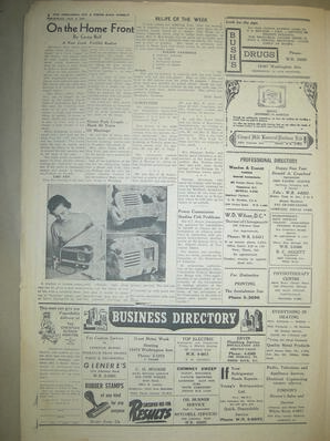 The Semiahmoo Sun and White Rock Weekly, January 03, 1957 (Page 6)