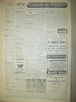 The Semiahmoo Sun and White Rock Weekly, January 03, 1957 (Page 5)