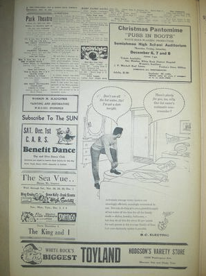 The Semiahmoo Sun and White Rock Weekly, November 29, 1956 (Page 2)
