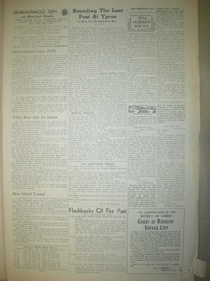 The Semiahmoo Sun and White Rock Weekly, November 08, 1956 (Page 3)