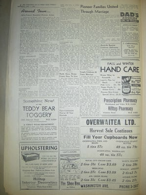 The Semiahmoo Sun and White Rock Weekly, November 01, 1956 (Page 6)