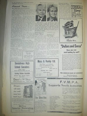 The Semiahmoo Sun and White Rock Weekly, October 25, 1956 (Page 6)