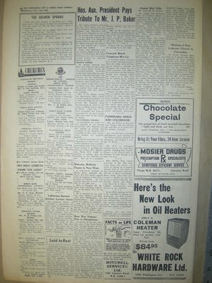 The Semiahmoo Sun and White Rock Weekly, October 11, 1956 (Page 12)