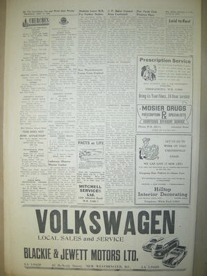 The Semiahmoo Sun and White Rock Weekly, September 27, 1956 (Page 10)