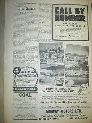 The Semiahmoo Sun and White Rock Weekly, September 27, 1956 (Page 8)