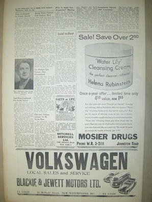 The Semiahmoo Sun and White Rock Weekly, September 20, 1956 (Page 12)
