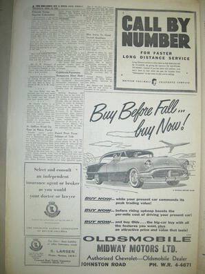 The Semiahmoo Sun and White Rock Weekly, September 20, 1956 (Page 8)