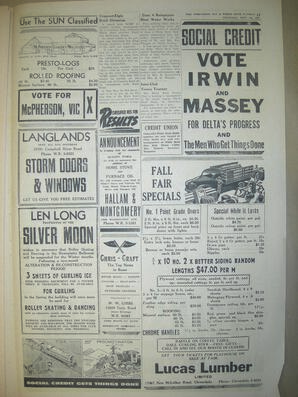 The Semiahmoo Sun and White Rock Weekly, September 13, 1956 (Page 11)