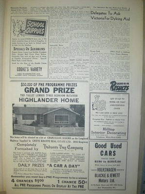 The Semiahmoo Sun and White Rock Weekly, August 23, 1956 (Page 5)